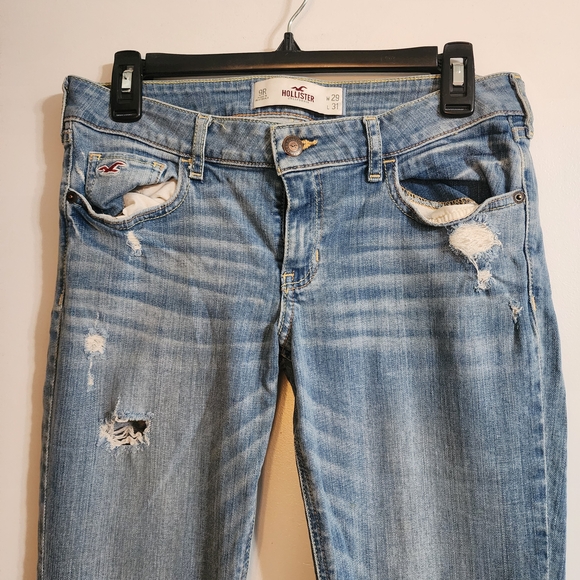 Hollister Blue Denim Jeans - Picture 4 of 6